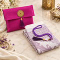 Coffret de prière musulman avec tapis, Tesbih et sac